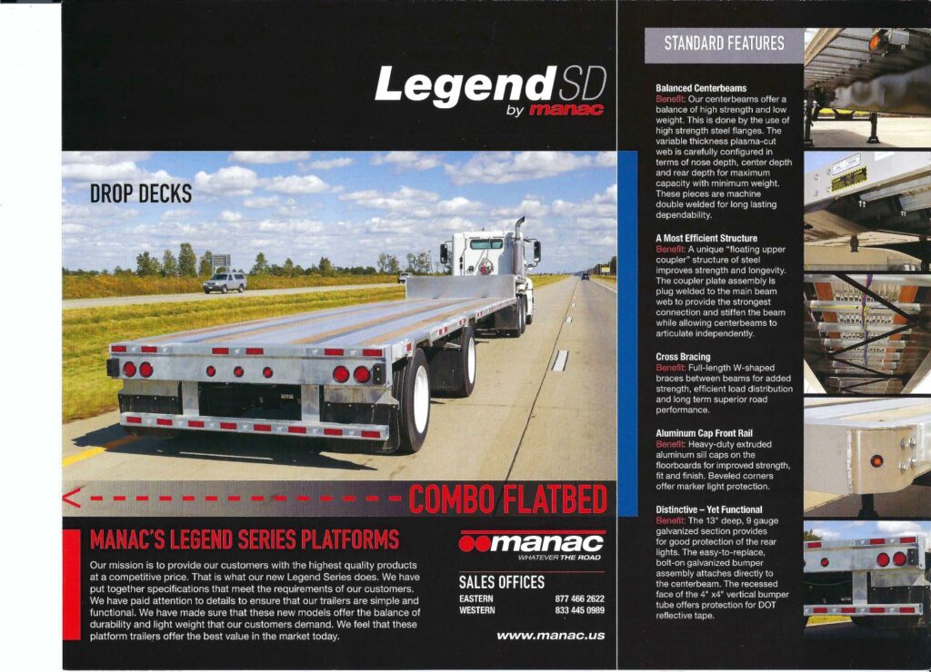 Combo Flatbeds-Drop Deck