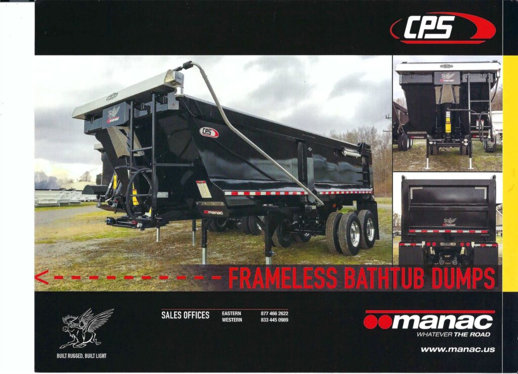 Frameless Bathtub Dumps